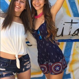 Romper (on girl on the right).